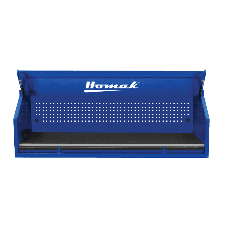 Dark Slate Blue Homak 72" RS Pro Top Hutch