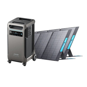Anker SOLIX F3800 Solar Generator Kits (With a Free Anker SOLIX F3800 Protective Cover Bag) Solar Generator Kits Anker F3800 + 2 × 400W Solar Panels (3.84kWh)