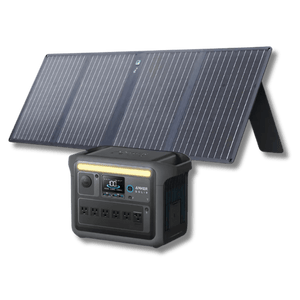 Anker SOLIX C1000X Portable Power Station with Solar Panel Solar Kits Anker
