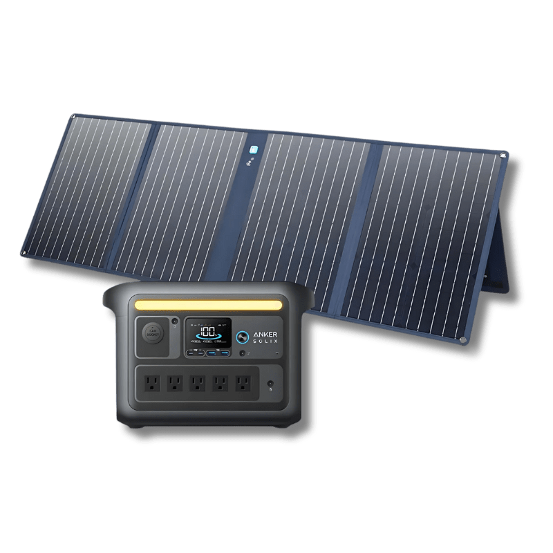 Anker SOLIX C800X Portable Power Station Portable Power Station Anker 1 x 100W Solar Panel