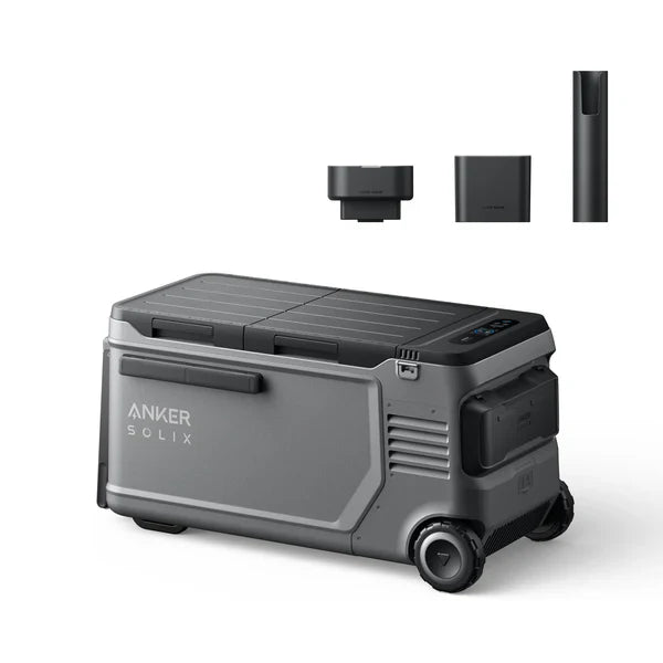 Anker SOLIX EverFrost 2 58L Electric Cooler (61 qt) + Road Trip Kit