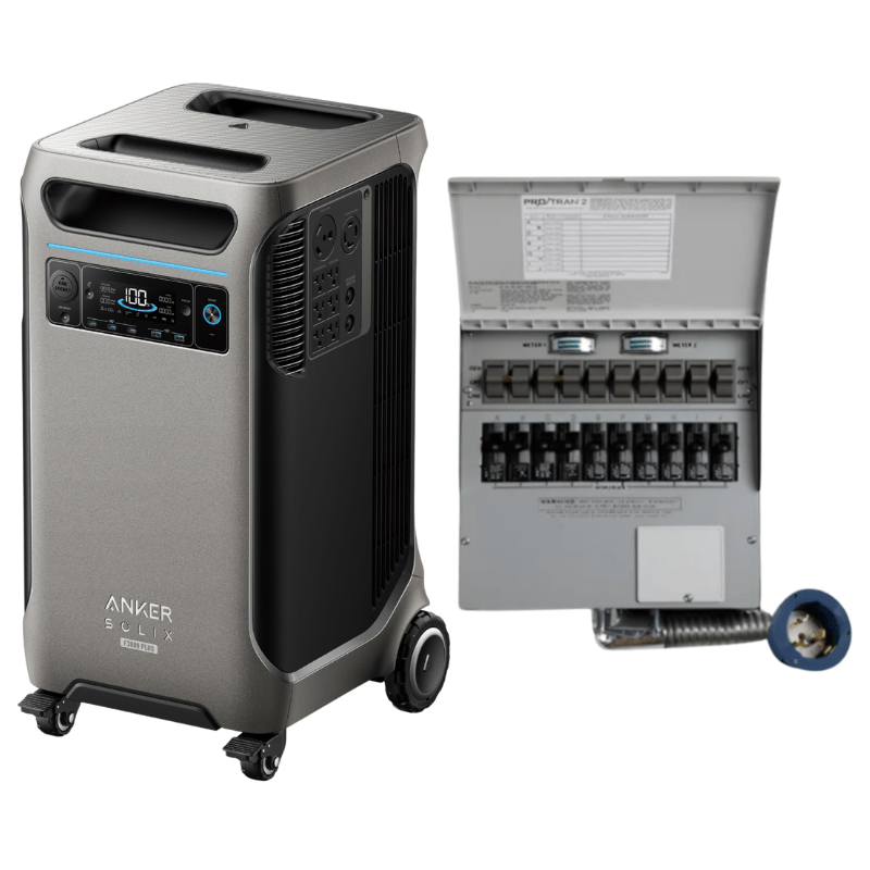 Anker SOLIX F3800 Plus + 50A Transfer Switch