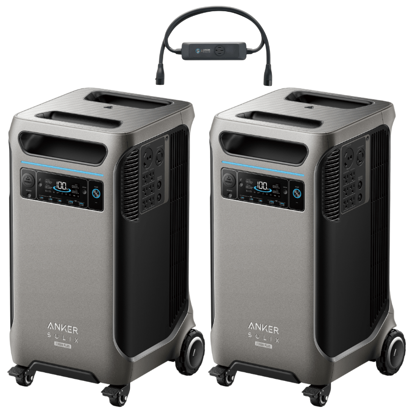 Anker SOLIX F3800 Plus x2 + Double Voltage Hub