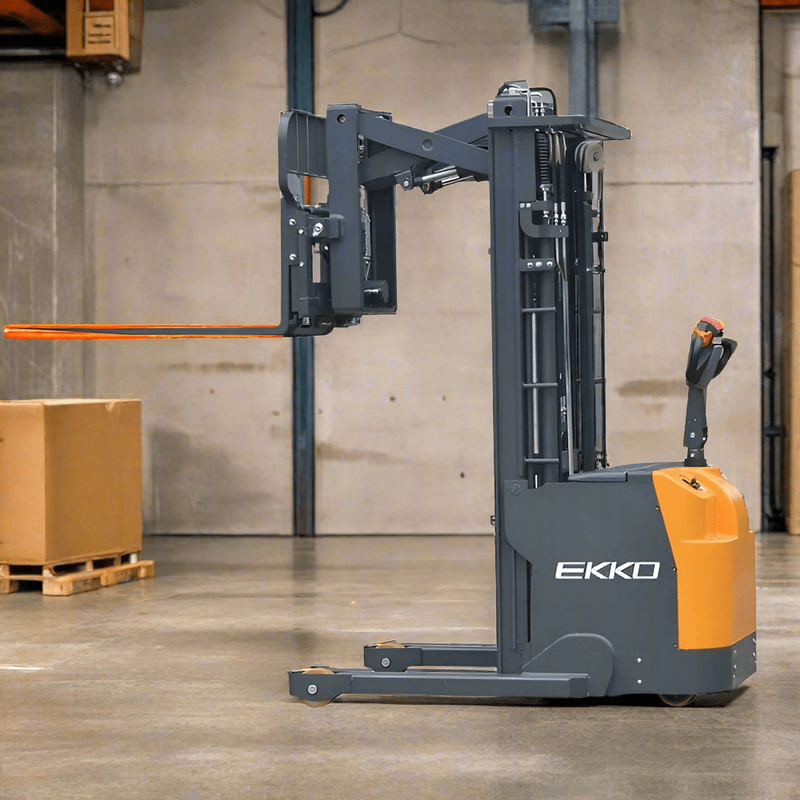 EKKO ER15 Walkie Reach Truck 3300 lb Cap., 177" Height, Side Shift
