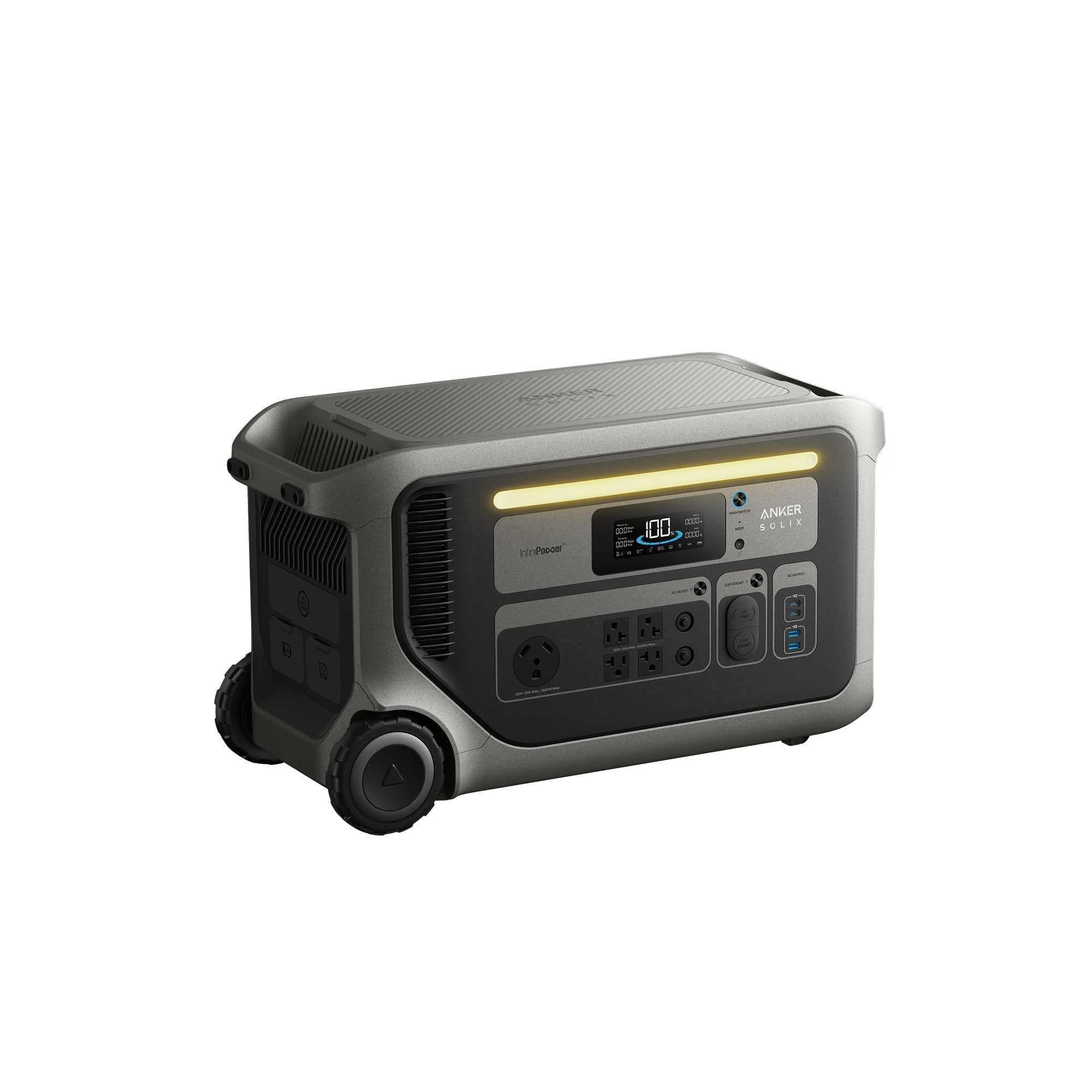 Anker SOLIX F3000 Portable Power Station (with Free Offer Gas Generator Adapter for every F3000)