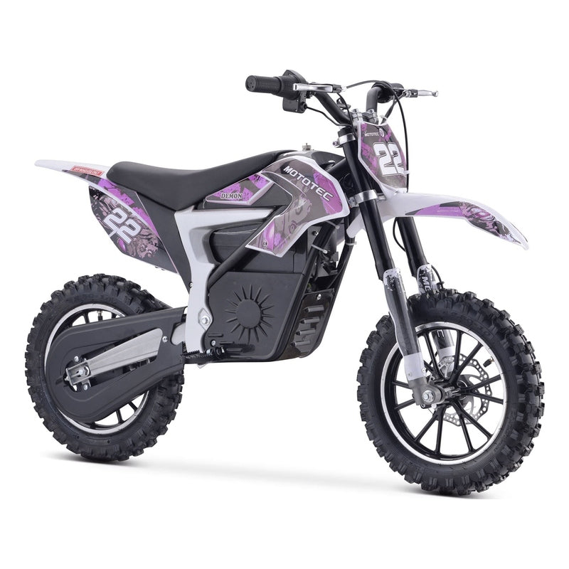 MotoTec 36v 500w Demon Electric Dirt Bike Lithium | My Garage Supplies