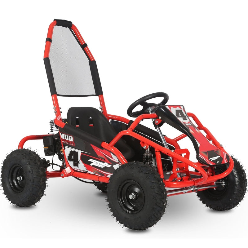 MotoTec Mud Monster 98cc Go Kart Full Suspension | My Garage Supplies