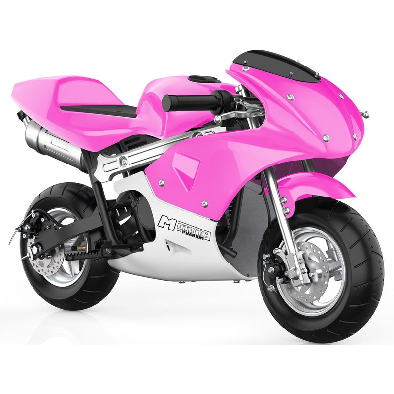 MotoTec Phantom Gas Pocket Bike 49cc 2-Stroke | My Garage Supplies