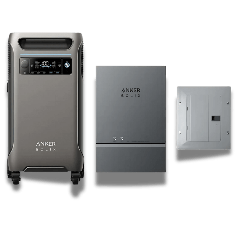 Anker SOLIX F3800 | Smart Home Power Kit (With a Free Anker SOLIX F3800 Protective Cover Bag) Solar Generator Kits Anker