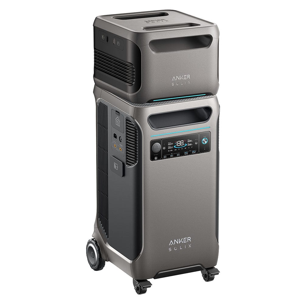 Anker SOLIX F3800 + Expansion Batteries (With a Free Anker SOLIX F3800 Protective Cover Bag) Solar Generator Kits Anker