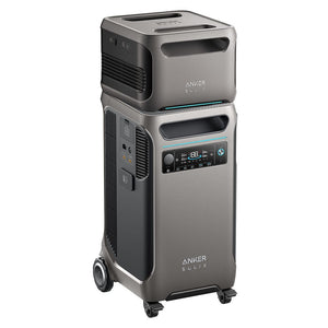 Anker SOLIX F3800 + Expansion Batteries (With a Free Anker SOLIX F3800 Protective Cover Bag) Solar Generator Kits Anker