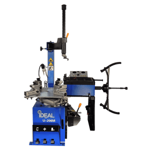 iDEAL Tire Changer & MC Wheel Balancer (Hand Spin) Combo w/ MC Adapter Kit